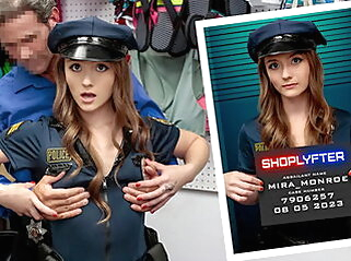shop lyfter Reckless Sorority Chick Learns That Impersonating A Police Officer Is A Very ... cfnm