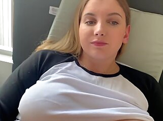 amateur Caught my Big Tit Sister masturbating while watching porn big ass